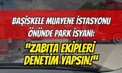 Başiskele Muayene İstasyonu Önünde Park İsyanı: Zabıta Ceza Yazsın!