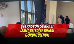 İzmit Belediyesi Binasından Operasyon Sonrası Görüntüler!
