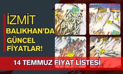 İzmit Balıkhan’da Güncel Fiyatlar: İşte 14 Temmuz Balık Fiyat Listesi