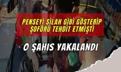 İzmit'te Penseyi Silah Gibi Gösterip Şoförü Tehdit Etmişti: Şüpheli Yakalandı!