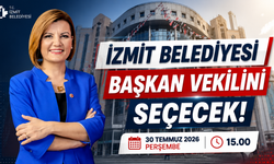 İzmit Belediyesi 30 Temmuz'da Başkan Vekilini Seçecek