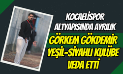 Kocaelispor Altyapısında Ayrılık: Görkem Gökdemir Yeşil-Siyahlı Kulübe Veda Etti