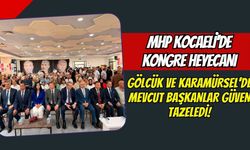 MHP Kocaeli'de Kongre Heyecanı: Gölcük ve Karamürsel'de Mevcut Başkanlar Güven Tazeledi!
