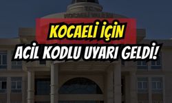 Kocaeli için acil kodlu uyarı: Öğle saatlerinden itibaren kuvvetli sağanak geliyor!