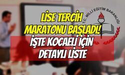 Lise tercih maratonu başladı: Kocaeli'deki Liseler İçin Detaylı Liste!