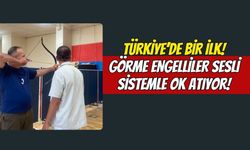 Türkiye’de Bir İlk! Görme Engelliler Kocaeli’de Sesli Sistemle Ok Atıyor