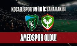Kocaelispor evine dönüyor: İlk iç saha rakibi Amedspor!