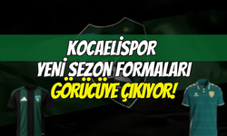 Kocaelispor'un merakla beklenen 2026-2027 yeni sezon formaları bu akşam resmen görücüye çıkıyor!