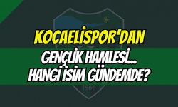 Son Dakika! Kocaelispor’dan Gençlik Hamlesi: Hangi İsim Gündemde?