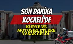 Kocaeli’de Motosiklet ve Motokuryelere Fırtına/Yağış Engeli!
