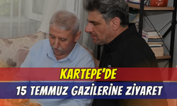 Kartepe'de 15 Temmuz Gazilerine Anlamlı Ziyaret