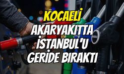 Kocaeli akaryakıtta İstanbul'u geride bıraktı