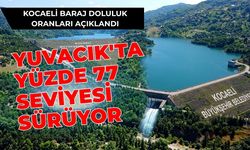 Kocaeli Baraj Doluluk Oranları Açıklandı: Yuvacık'ta Yüzde 77 Seviyesi Sürüyor