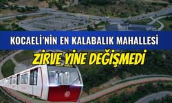 Kocaeli'nin En Kalabalık Mahallesi Değişmedi yine zirvede