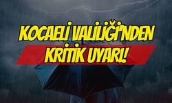 Kocaeli’de Sıcaklıklar Düşüyor: Meteoroloji’den Sağanak Yağış ve Fırtına Uyarısı!