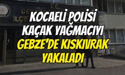 Kocaeli Polisi Kaçak Yağmacıyı Gebze'de Kıskıvrak Yakaladı