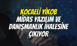 Kocaeli YİKOB MİDAS Yazılım Ve Danışmanlık İhalesine Çıkıyor
