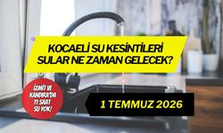 İzmit ve Kandıra’da 11 saatlik dev su kesintisi