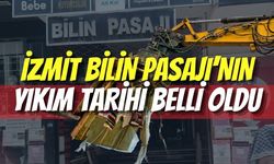 İzmit Bilin Pasajı’nın Yıkım Tarihi Belli Oldu