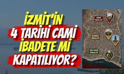 İzmit’in 4 Tarihi Cami İbadete mi Kapatılıyor?