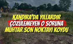 Kandıra'da Yıllardır Çözülemeyen O Soruna Muhtar Son Noktayı Koydu