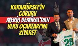 Karamürsel’in Gururu Merih Demiral’dan Ülkü Ocakları’na Ziyaret