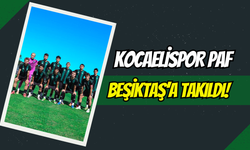 Kocaelispor PAF Beşiktaş'a Takıldı