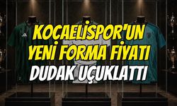 Kocaelispor'un yeni forma fiyatı dudak uçuklattı