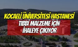 KOÜ Hastanesi 36 Kalem Tıbbi Malzeme Alacak