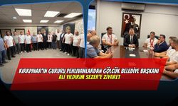 Kırkpınar’ın Gururu Pehlivanlardan Gölcük Belediye Başkanı Ali Yıldırım Sezer’e Ziyaret