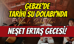 Gebze’de Tarihi Su Dolabı’nda Neşet Ertaş gecesi!