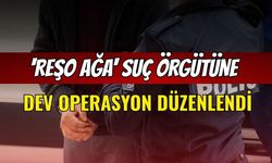 Ankara'da 'Reşo Ağa' suç örgütüne dev operasyon düzenlendi.