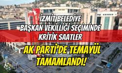 İzmit Belediye Başkan Vekilliği Seçiminde Kritik Saatler: AK Parti’de Temayül Tamamlandı!