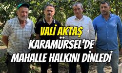 Vali Aktaş Karamürsel’de mahalle halkını dinledi