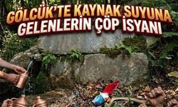 Gölcük'te Kaynak Suyuna Gelenlerin Çöp İsyanı