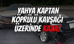 Yahya Kaptan Köprülü Kavşağı üzerinde Kaza!