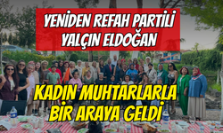 Yalçın Eldoğan Kartepe'de kadın muhtarlarla bir araya geldi