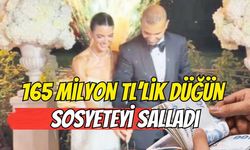 165 Milyon TL'lik Düğün Sosyeteyi Salladı