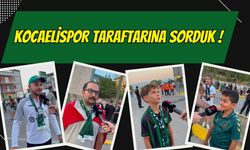 Kocaelispor Taraftarına Sorduk!