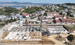 Gölcük'te Dev Spor Kompleksi Yükseliyor