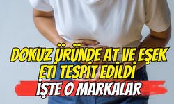 Dokuz Üründe At ve Eşek Eti Tespit Edildi: işte o markalar