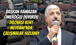 Başkan Ramazan Ömeroğlu Duyurdu: Dilovası Kent Meydanı’nda Çalışmalar Hızlandı
