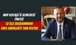 MHP Kocaeli İl Kongresi Öncesi 12 İlçe Başkanından Enes Emengen’e Tam Destek