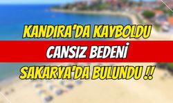 Kandıra Babalı Plajı’nda Kayboldu Cansız Bedeni Sakarya'da Bulundu