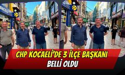 CHP Kocaeli'de 3 İlçe Başkanı Belli Oldu: İzmit, Kartepe ve Çayırova'ya Yeni İsimler