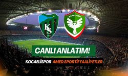 Canlı Anlatım! Kocaelispor-Amed Sportif Faaliyetler