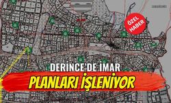 Derince'de imar planları işleniyor
