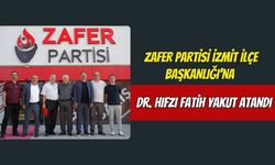 Zafer Partisi İzmit İlçe Başkanlığı’na Dr. Hıfzı Fatih Yakut Atandı