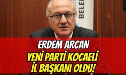 Erdem Arcan YENİ Parti Kocaeli İl Başkanı Oldu