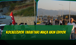 Kocaelispor Taraftarı Maça Akın Ediyor
